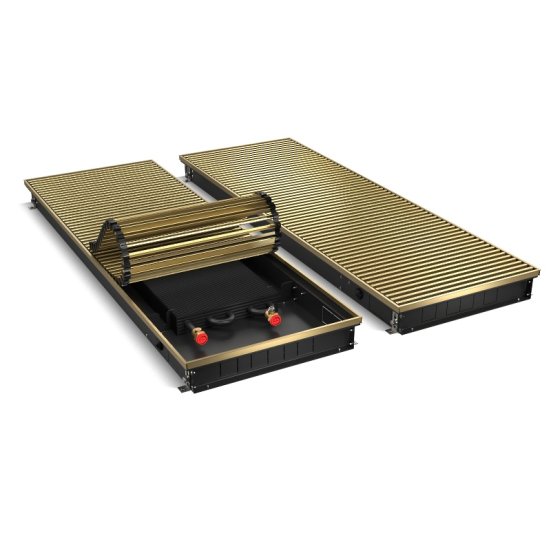 Внутрипольный конвектор Royal Thermo Atrium 75/400/2100-DG-U-AU