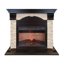 Каминокомплект RealFlame Dublin ROCK STD/EUG/24 AO с очагом Irvine 24