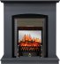Каминокомплект Royal Flame Barcelona Серый графит c очагом Fobos FX M Black