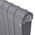 Биметаллический радиатор отопления Royal Thermo Infinity 500 10 секций Silver Satin