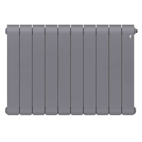 Биметаллический радиатор отопления Royal Thermo Infinity 500 10 секций Silver Satin
