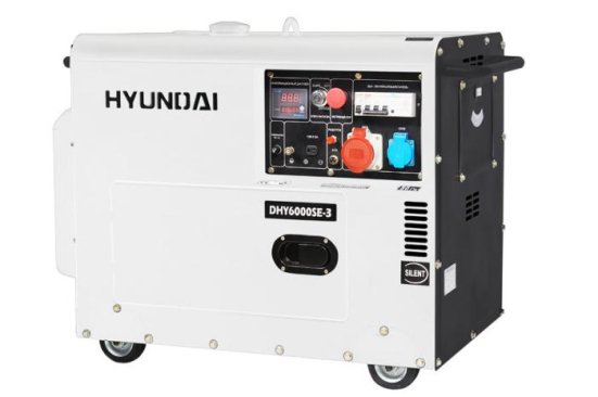 Генератор дизельный HYUNDAI DHY 6000SE-3